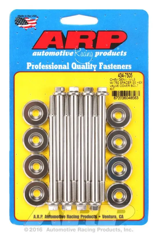 Arp Aluminum Valve Covers For High-Performance Engines – Model 434-7505 1