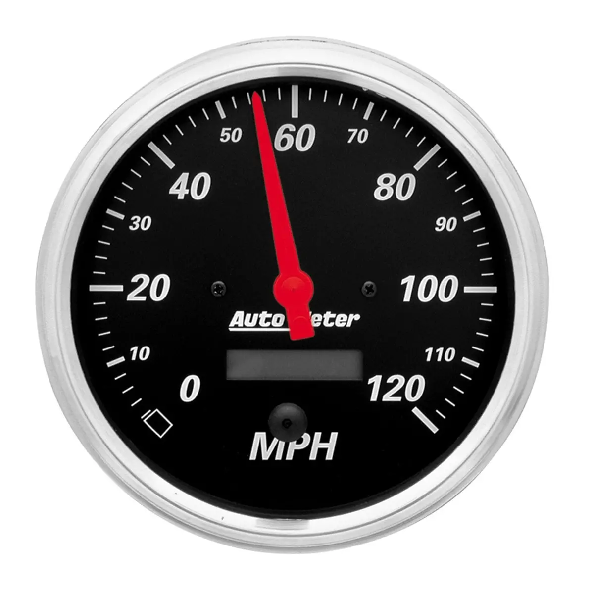 Designer Black Analog Speedometer With Modern Styling - Au1489 1