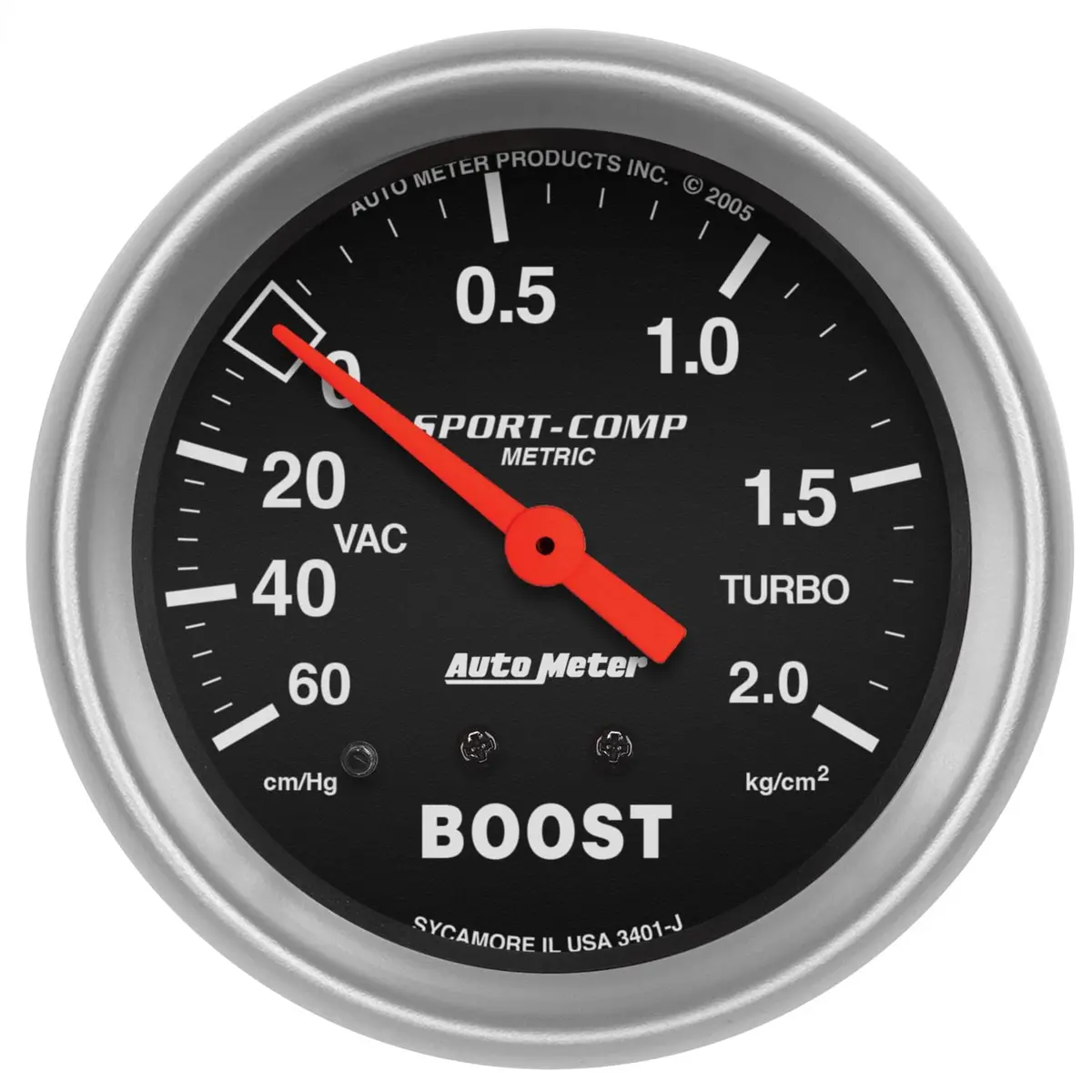 Autometer 3401-J Sport-Comp Analog Gauge 1