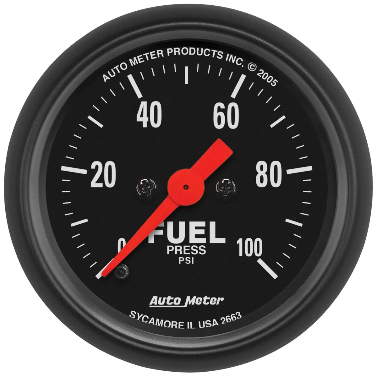 Autometer Z-Series 2-1/16" Analog Gauge – Model 2663 1