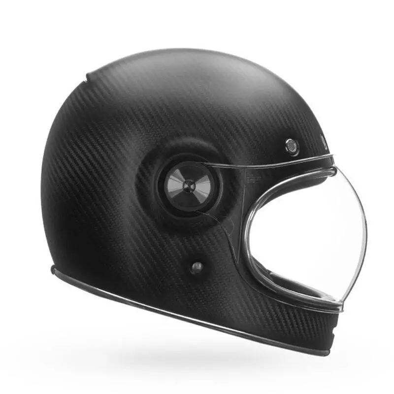 Bell Bullitt Carbon Fiber Motorcycle Helmet – Dot-Certified Safety Gear 1