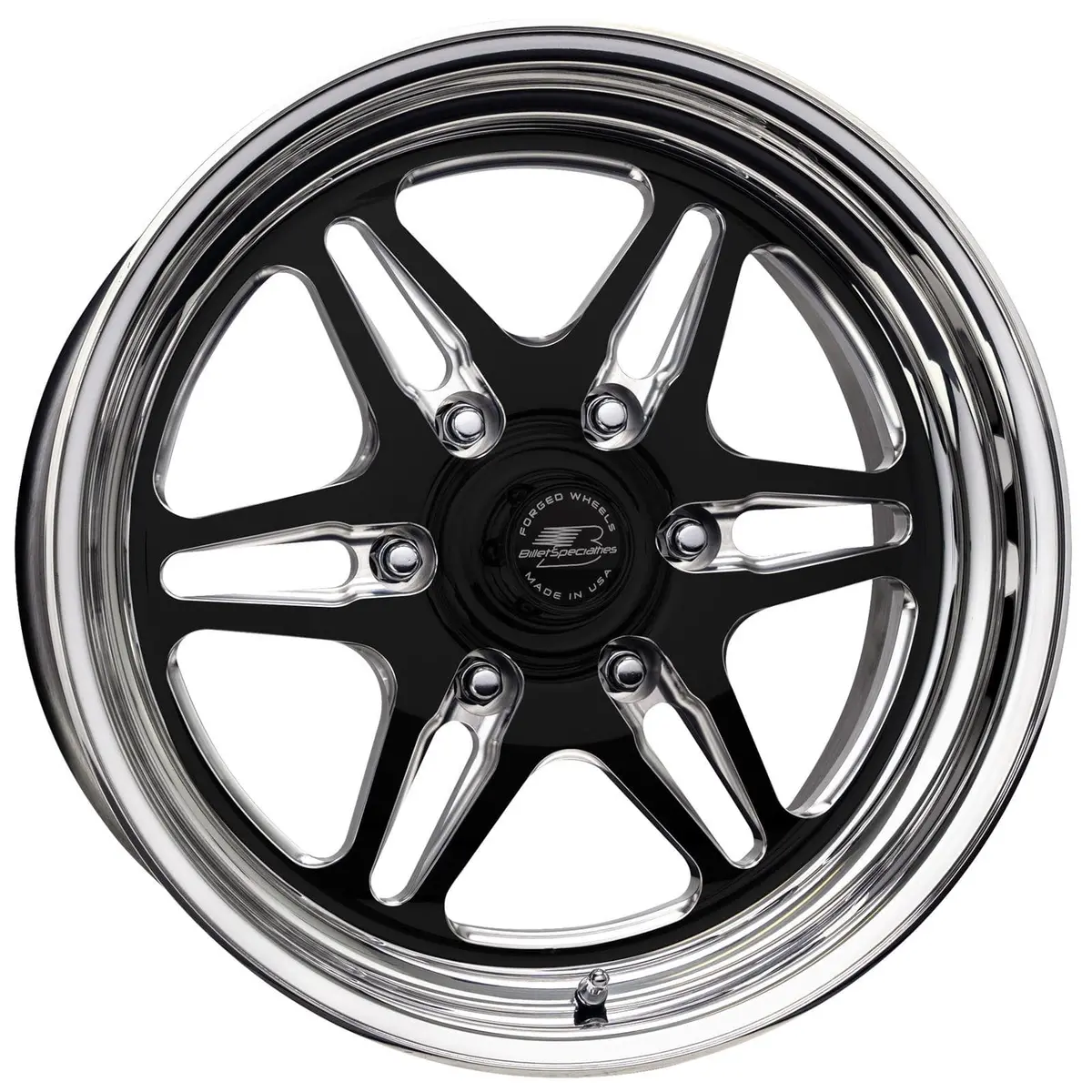 Billet Specialties Amc46 Lonestar Black Satin Custom Wheel – Amcb46212 1