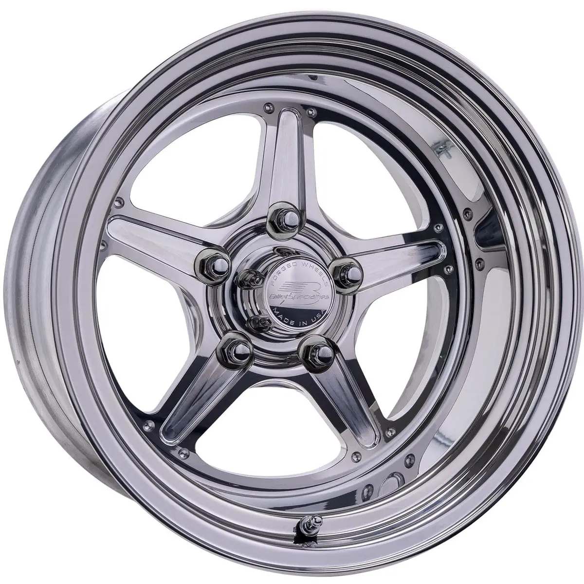 Billet Specialties Rs23512L6535 Street Lite Polished Alloy Wheel 1