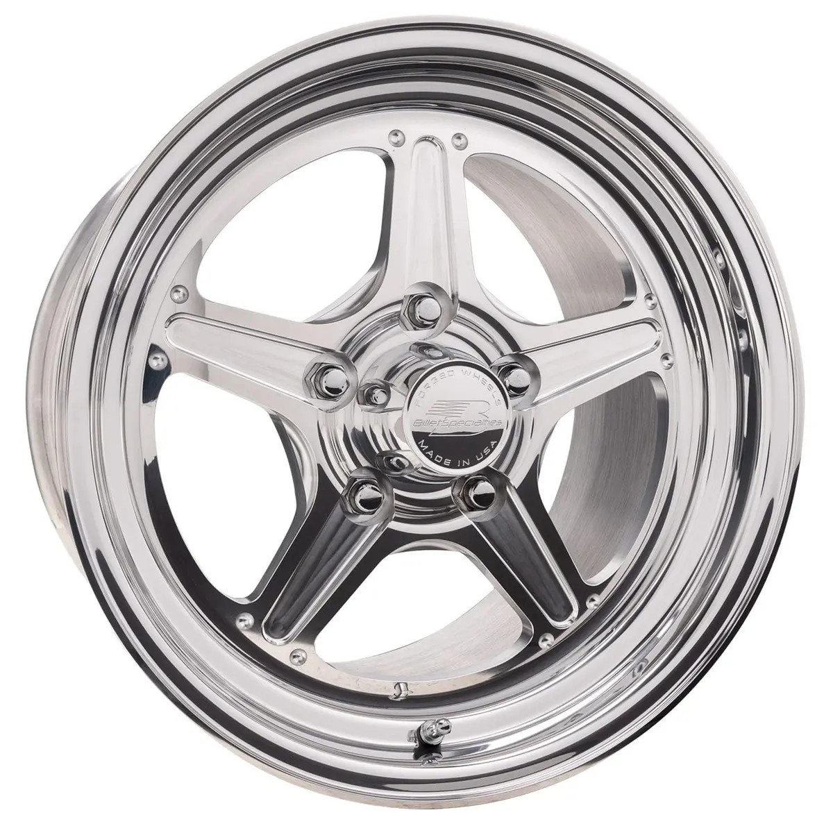 Billet Specialties Street Lite Polished Alloy Wheels – Lightweight Design 1