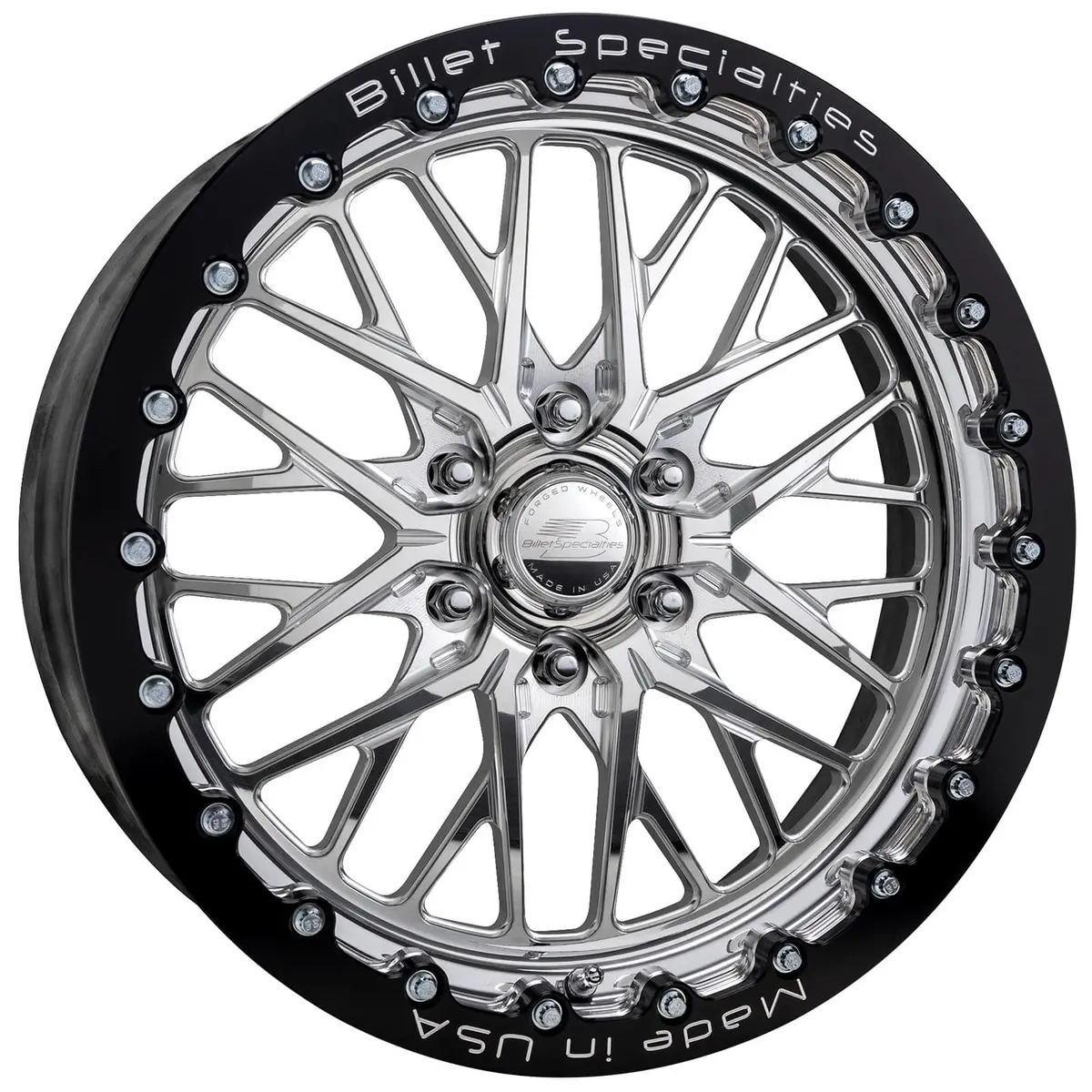 Billet Specialties Rs76811 18X8-Inch Concave Forged Wheel With Brushed Finish 1