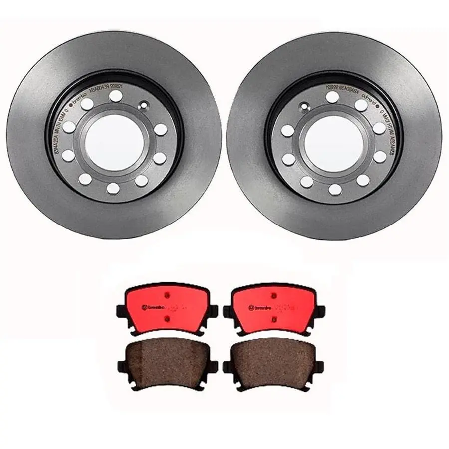 Brembo Brake Pad & Rotor Combo Kit – Kt00568, Oe+ Performance Upgrade 1