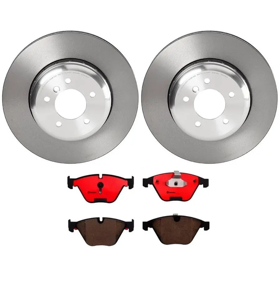Brembo Kt Series Brake Kit – Premium Rotors And Semi-Metallic Pads (Kt00C08) 1