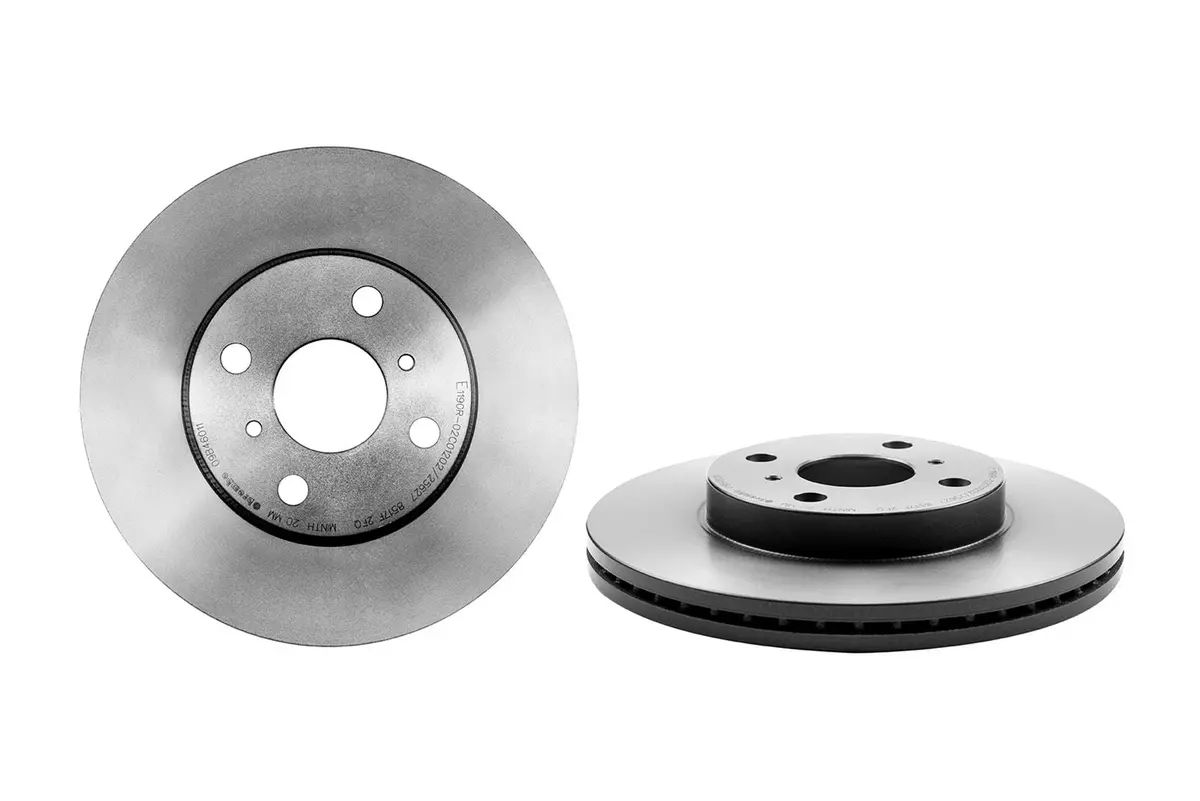 Brembo Uv-Coated Premium Brake Rotors – Corrosion-Resistant 09.B460.11 1