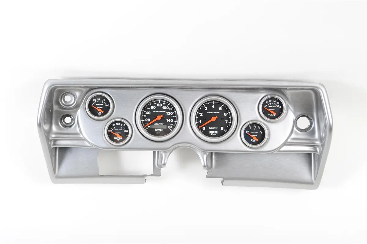 Classic Thunder Road 102680312 Dash Panel With Autometer Gauges 1