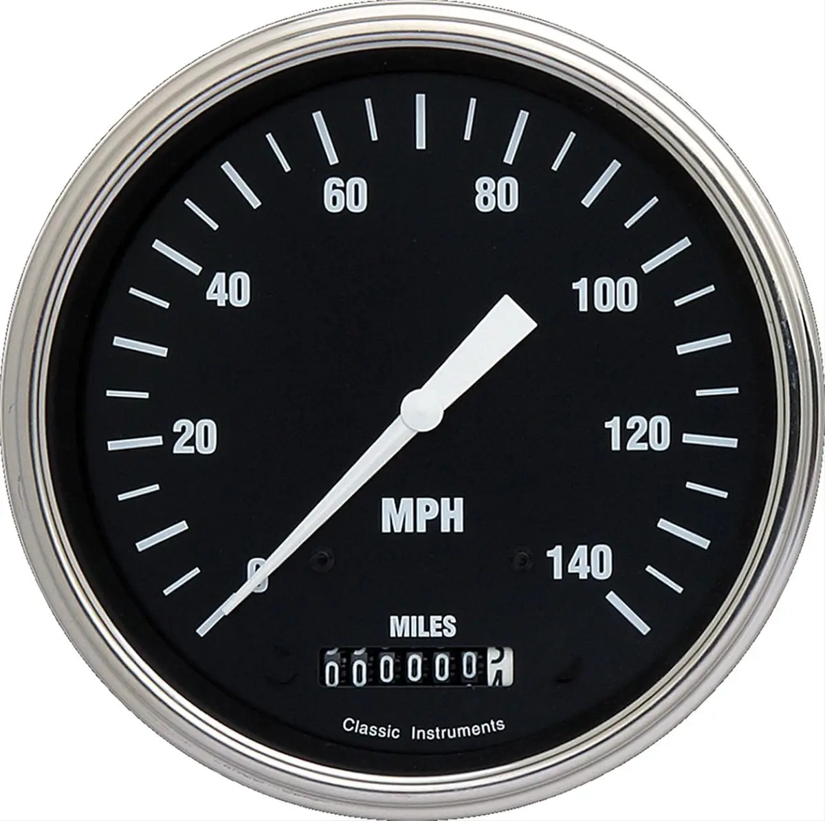 Classic Instruments Hr56Slc Hot Rod Speedometer – Analog Gauge With Vintage Styling 1