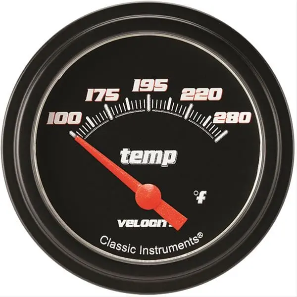 Classic Instruments Vs226Bblf-12 Velocity Series Gauge Set 1