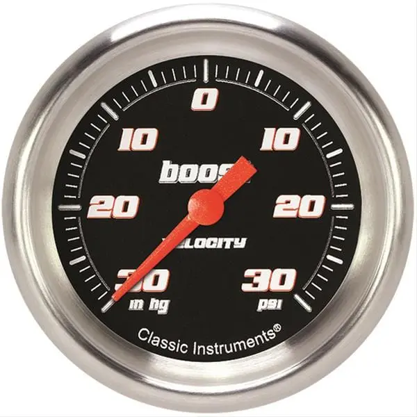 Classic Instruments Velocity Series Analog Gauge – Vs341Bapf Bundle 1