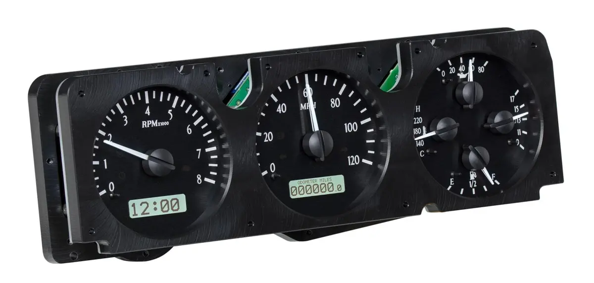 Dakota Digital Vhx-73J-Wag-K-W Direct-Fit Analog Gauge System 1