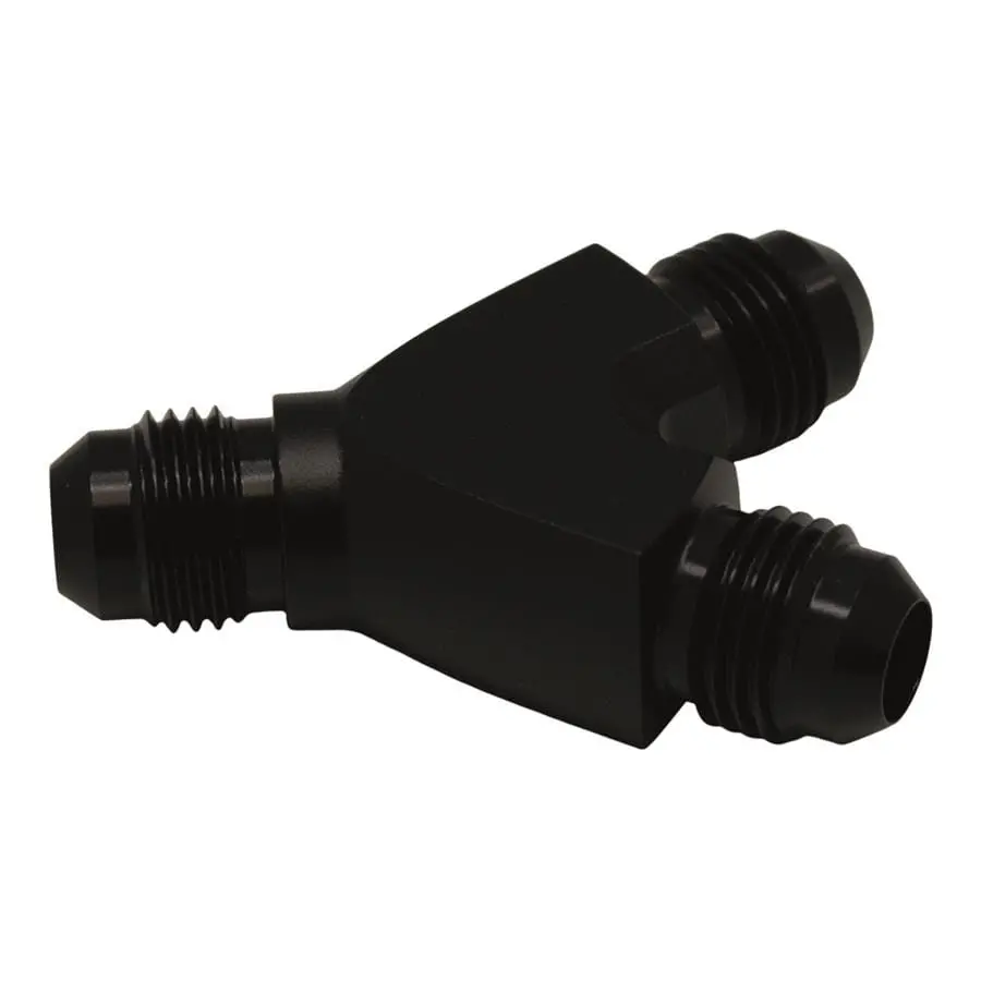 Deatschwerks Stainless Steel Y-Fitting For Fuel Systems (6-02-0701-B) 1