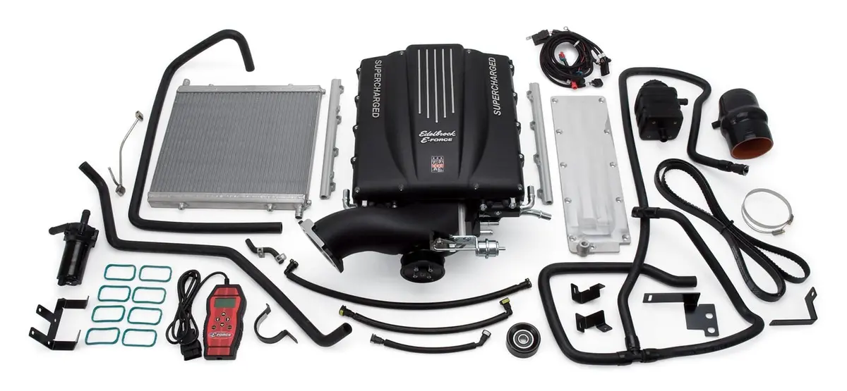 Edelbrock E-Force Stage 1 Supercharger Kit For Gm Trucks & Suvs – Street Legal, Part #1579 1