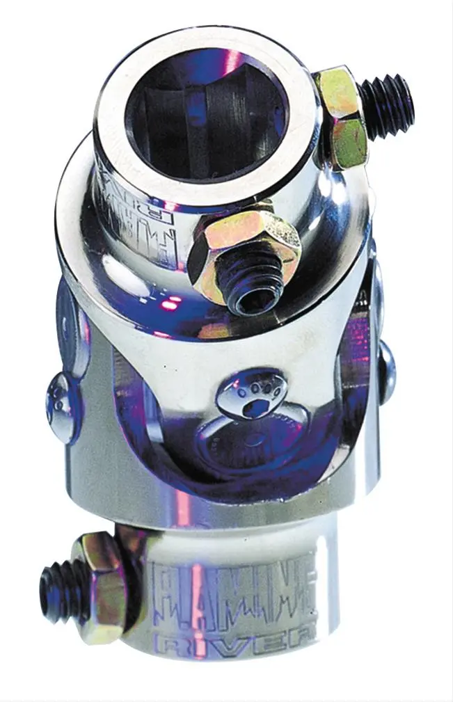 Flaming River Fr1738 Billet-Joint Universal Steering U-Joint For Custom Rack-And-Pinion Setups 1