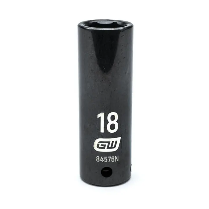 Gearwrench 84576N Impact Socket Set – 1/2" Drive, Chrome-Molybdenum Alloy 1
