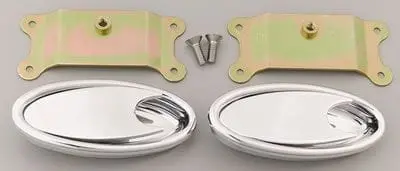 Polished Billet Aluminum Oval Interior Door Handles – Pair (Lk-Idh-2001) 1