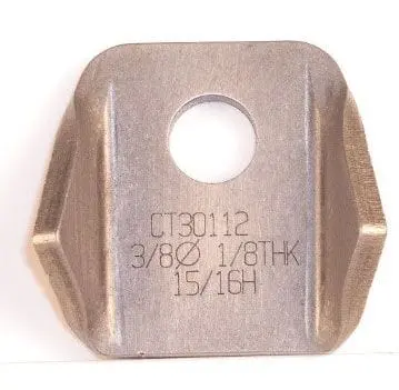 Mzct30112B Weld-On Bent Tab Bracket – 4130 Chromoly Steel Mounting Hardware For Custom Fabrication 1