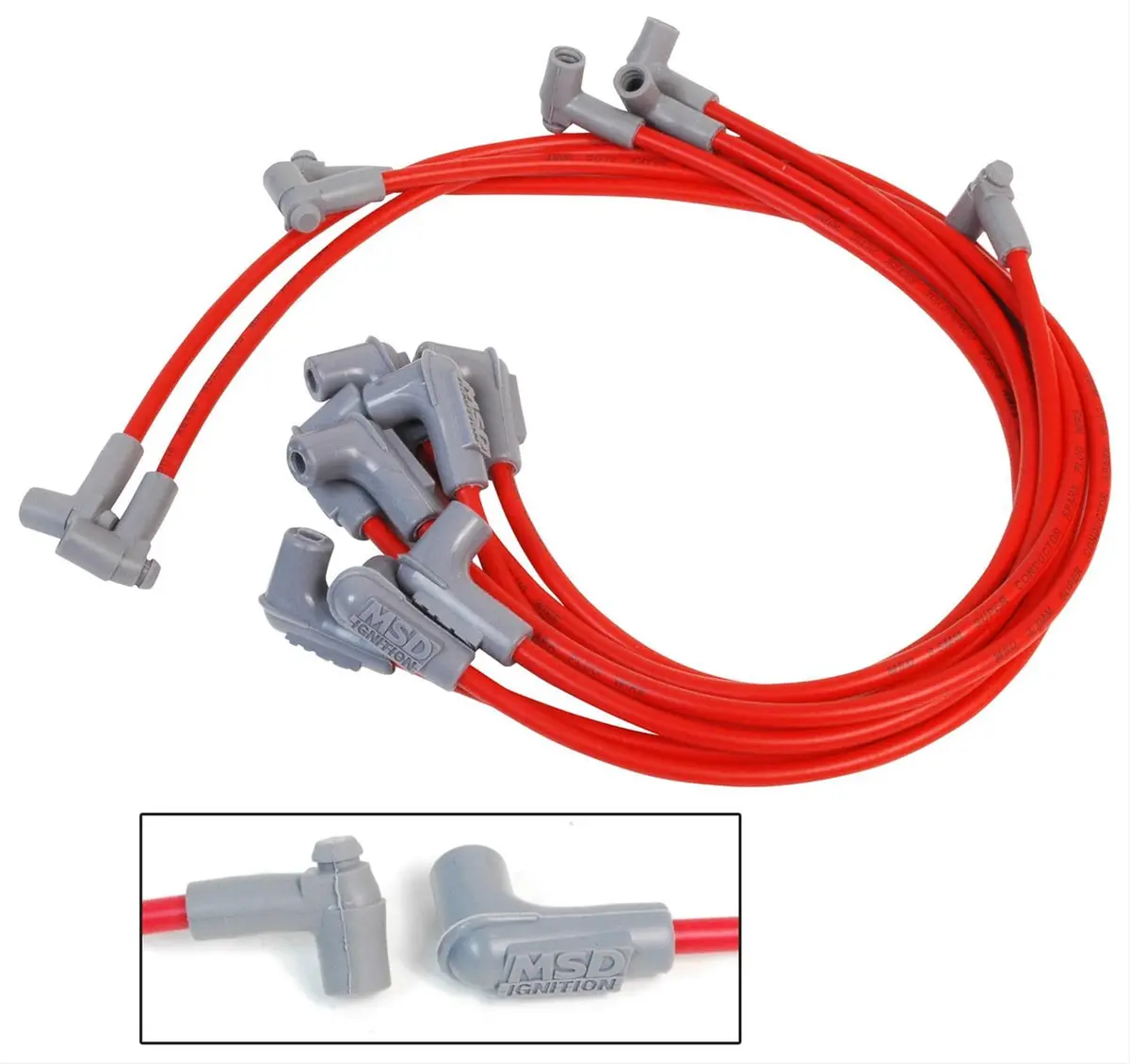 Msd 8.5Mm Super Conductor Spark Plug Wire Set – 31249 1