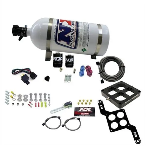Nitrous Express Billet Nitrous Plate System – Crossbar Design, 10 Lb/Hr 1