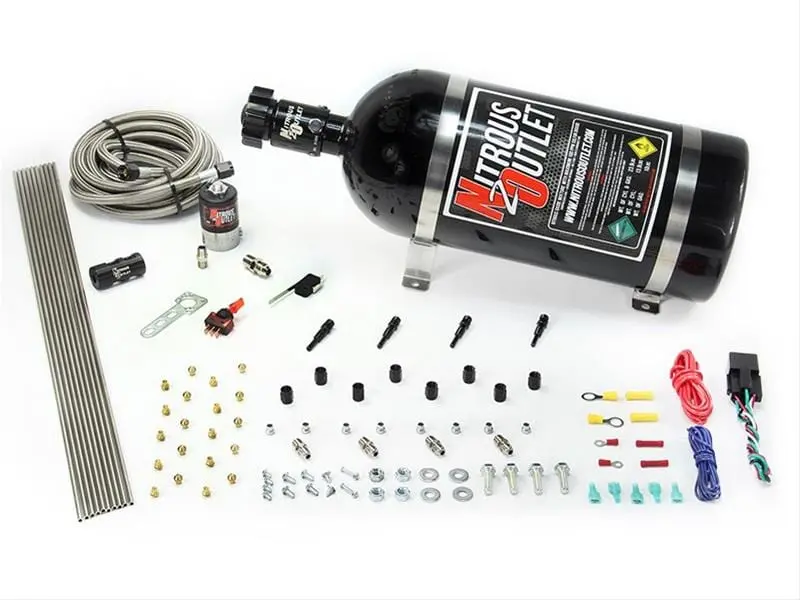 Nitrous Outlet 00-10384 Nitrous Oxide Plumbing Kit – Complete Setup 1