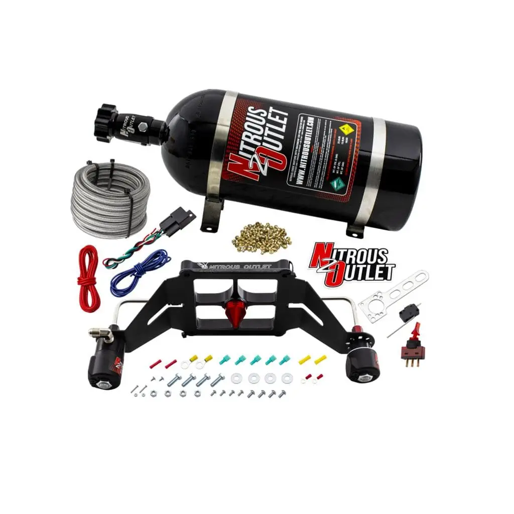Nitrous Outlet Gen4 Nitrous Oxide System – Scalable Power Adder With Digital Control (00-10660-Gen4-10) 1
