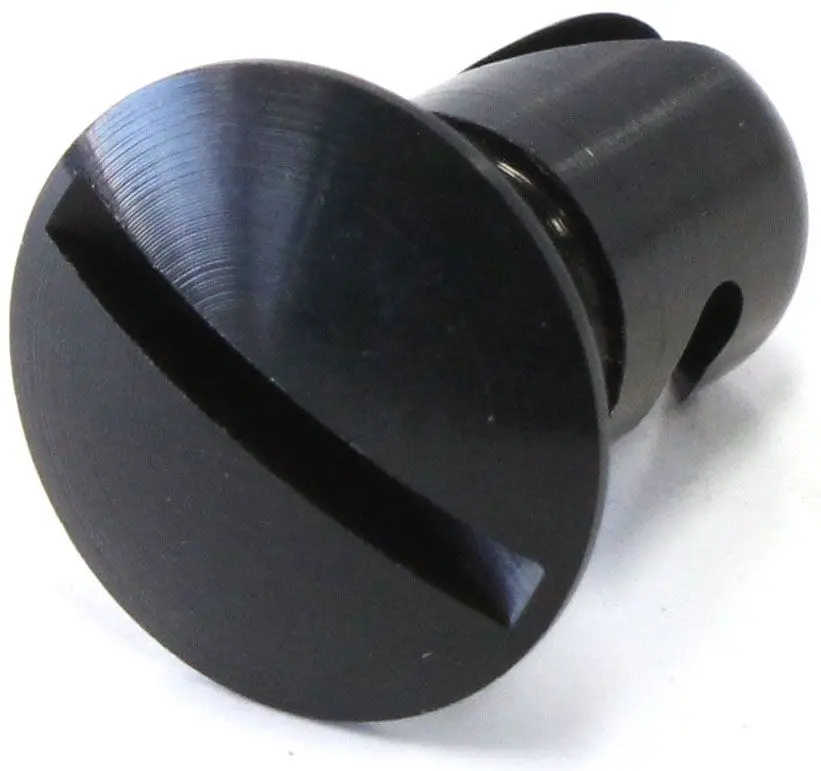 Dzus Panuabk6500 Panel Fastener – Black Anodized Aluminum Push-Pull Style 1